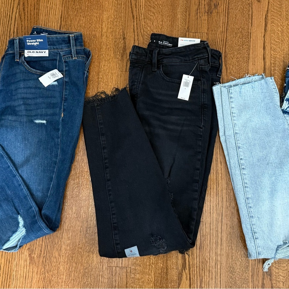3 NWT Old Navy Jeans
